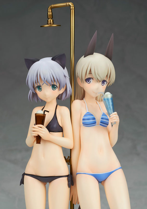 Strike Witches 2 - Eila Ilmatar Juutilainen - Sanya V Litvyak - 1/8 - Swimsuit Ver.