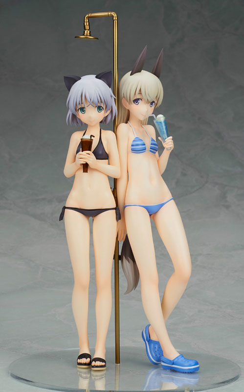 Strike Witches 2 - Eila Ilmatar Juutilainen - Sanya V Litvyak - 1/8 - Swimsuit Ver.