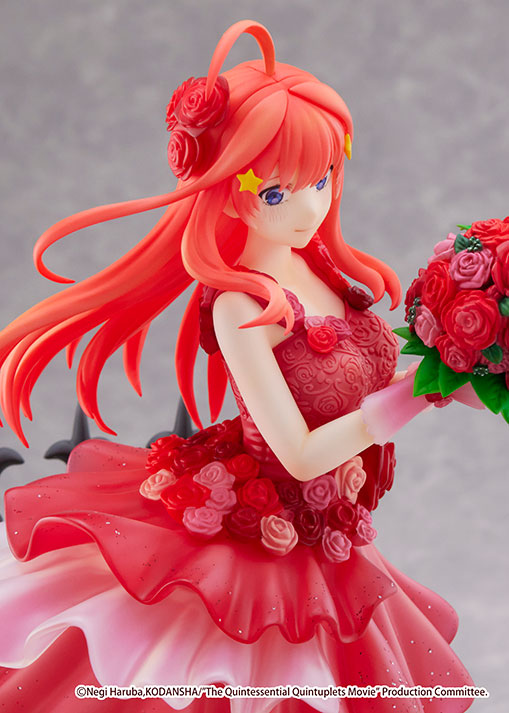 Eiga Gotoubun no Hanayome - Nakano Itsuki - Shibuya Scramble Figure - 1/7 - Floral Dress Ver.