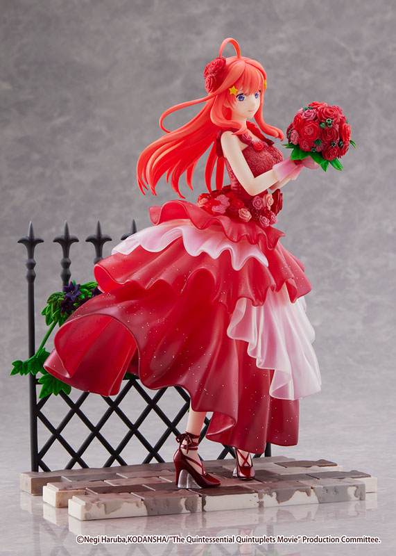 Eiga Gotoubun no Hanayome - Nakano Itsuki - Shibuya Scramble Figure - 1/7 - Floral Dress Ver.