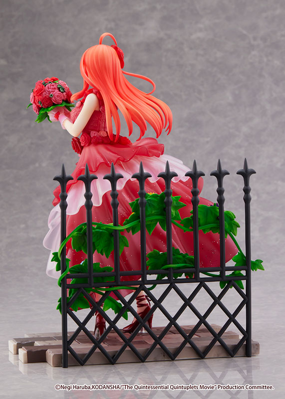 Eiga Gotoubun no Hanayome - Nakano Itsuki - Shibuya Scramble Figure - 1/7 - Floral Dress Ver.