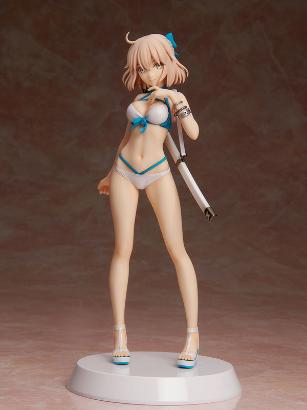 Fate/Grand Order - Okita Souji - Summer Queens - 1/8 - Assassin - Pre-painted Model Kit (Our Treasure)