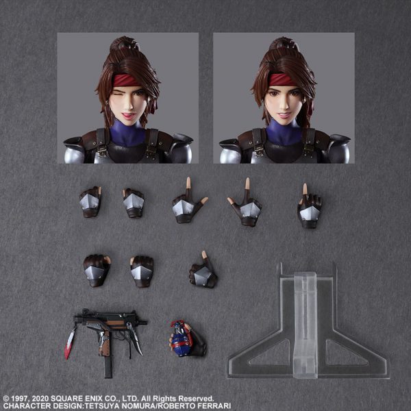 Final Fantasy VII Remake - Cloud Strife - Jessie Rasberry - Motorbike Set - Play Arts Kai