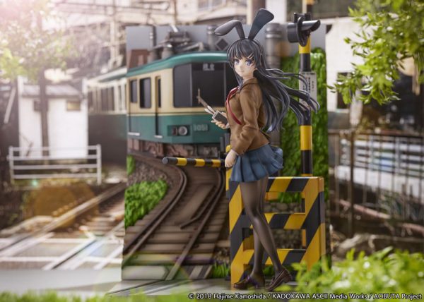 Seishun Buta Yarou wa Bunny Girl Senpai no Yume wo Minai - Sakurajima Mai - Shibuya Scramble Figure - 1/7 - Enoden Ver.