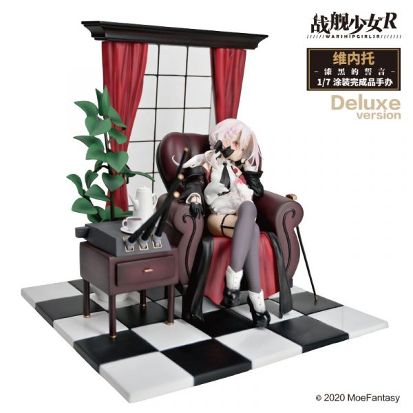 Senkan Shoujo R - Vittorio Veneto - 1/7 - Jet Black Oath Deluxe Ver.