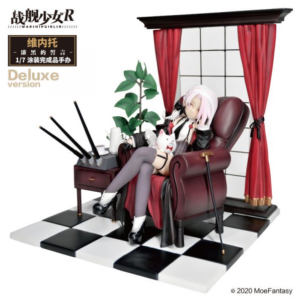 Senkan Shoujo R - Vittorio Veneto - 1/7 - Jet Black Oath Deluxe Ver.