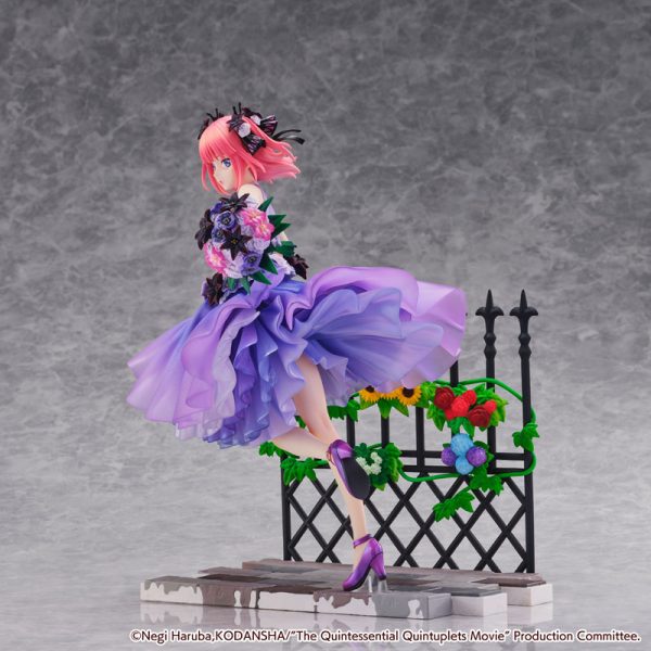 Eiga Gotoubun no Hanayome - Nakano Nino - Shibuya Scramble Figure - 1/7 - Floral Dress Ver.