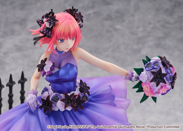 Eiga Gotoubun no Hanayome - Nakano Nino - Shibuya Scramble Figure - 1/7 - Floral Dress Ver.