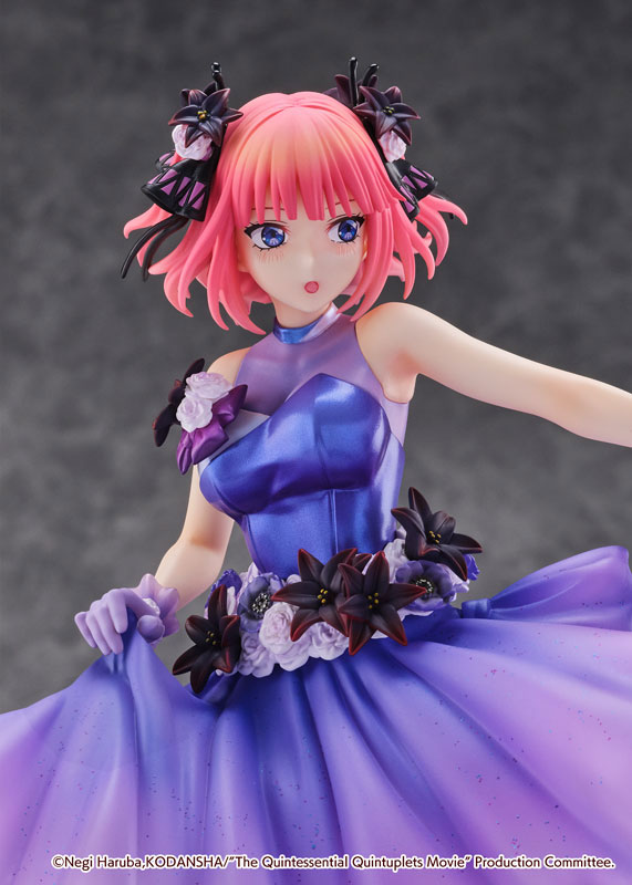 Eiga Gotoubun no Hanayome - Nakano Nino - Shibuya Scramble Figure - 1/7 - Floral Dress Ver.