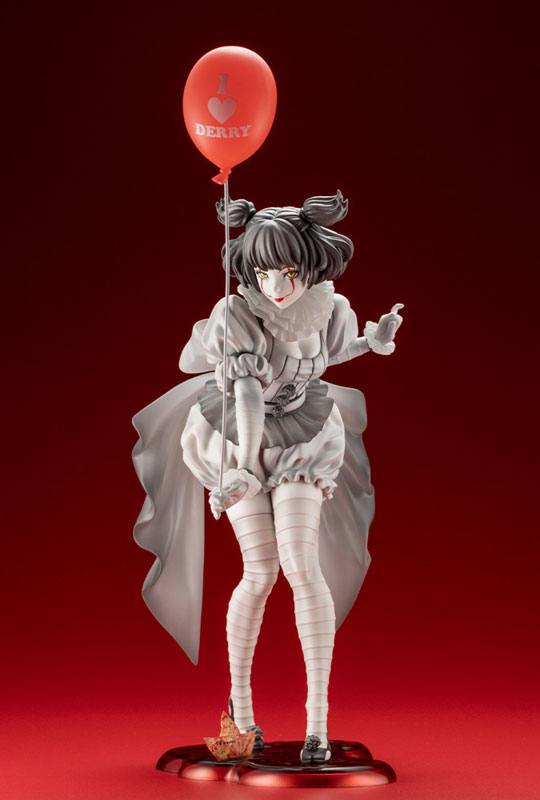 It (2017) - Pennywise - Bishoujo Statue - Horror Bishoujo - 1/7 - Monochrome Ver.