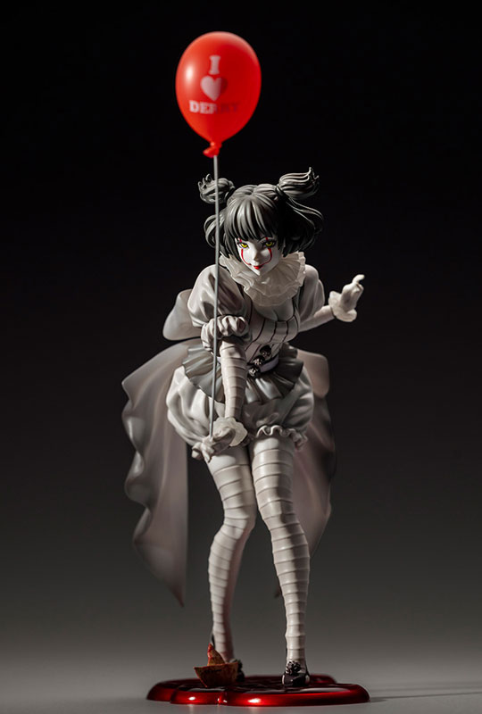 It (2017) - Pennywise - Bishoujo Statue - Horror Bishoujo - 1/7 - Monochrome Ver.