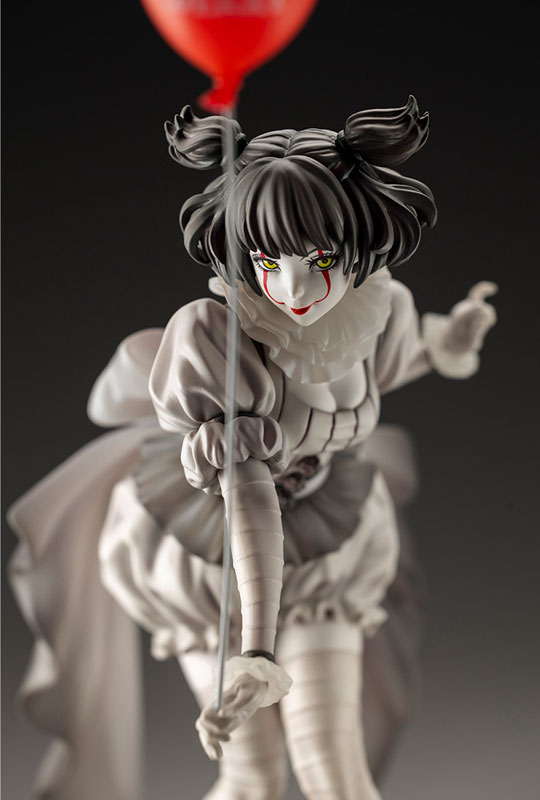 It (2017) - Pennywise - Bishoujo Statue - Horror Bishoujo - 1/7 - Monochrome Ver.