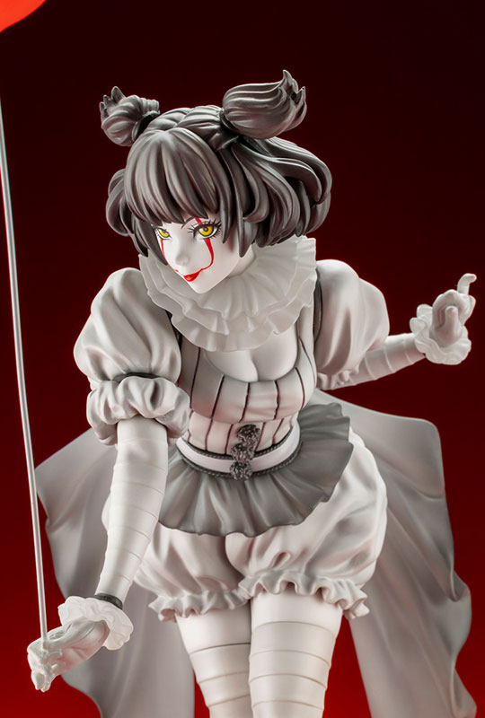 It (2017) - Pennywise - Bishoujo Statue - Horror Bishoujo - 1/7 - Monochrome Ver.