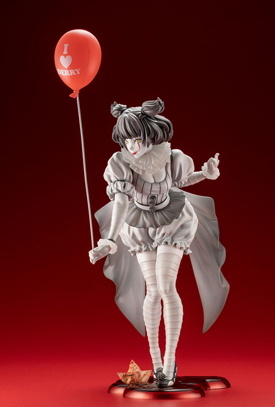 It (2017) - Pennywise - Bishoujo Statue - Horror Bishoujo - 1/7 - Monochrome Ver.