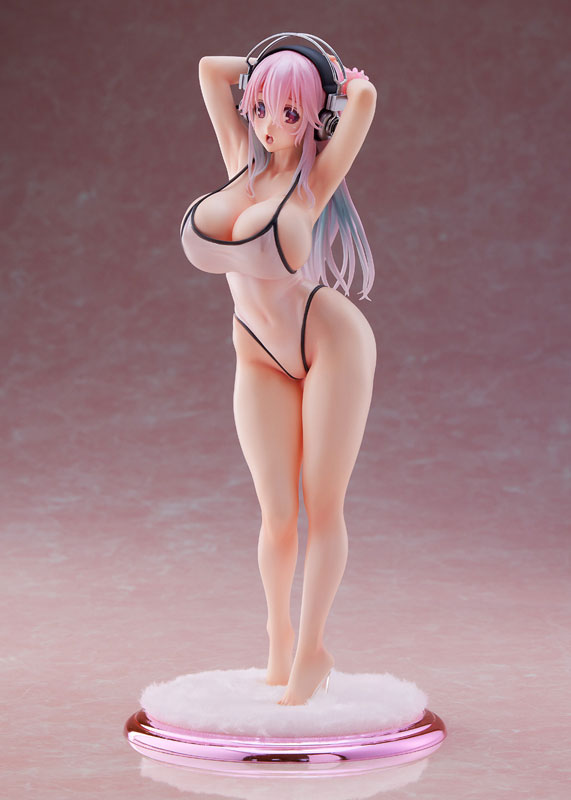 SoniComi (Super Sonico) - Sonico - Dream Tech - 1/7 - White Swimsuit Style