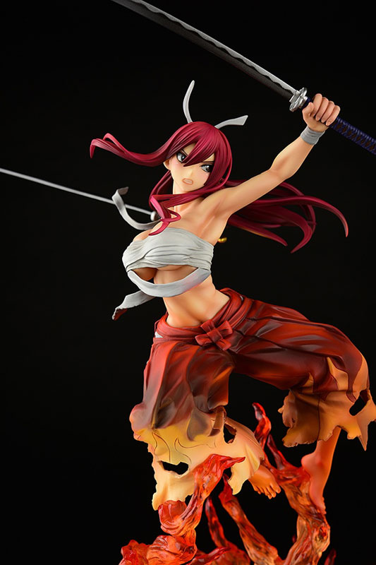 Fairy Tail - Erza Scarlet - 1/6 - Samurai Light Flame Manjo ver. Rouge (Orca Toys)