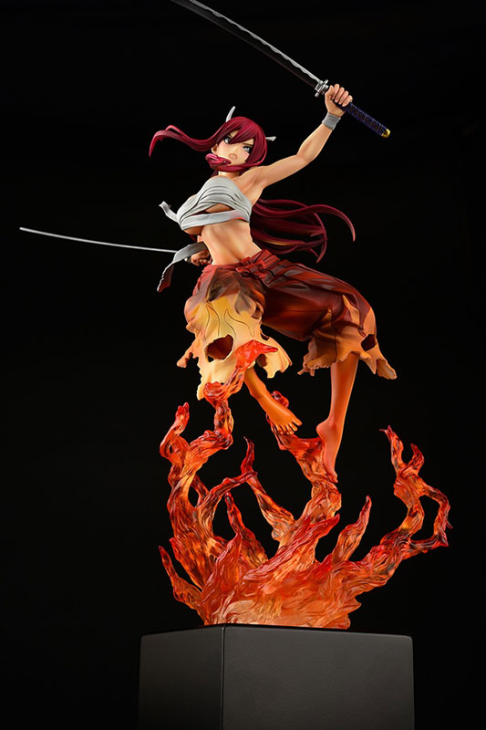 Fairy Tail - Erza Scarlet - 1/6 - Samurai Light Flame Manjo ver. Rouge (Orca Toys)