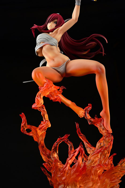 Fairy Tail - Erza Scarlet - 1/6 - Samurai Light Flame Manjo ver. Rouge (Orca Toys)