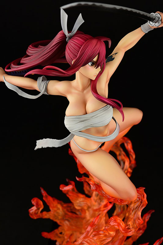 Fairy Tail - Erza Scarlet - 1/6 - Samurai Light Flame Manjo ver. Rouge (Orca Toys)