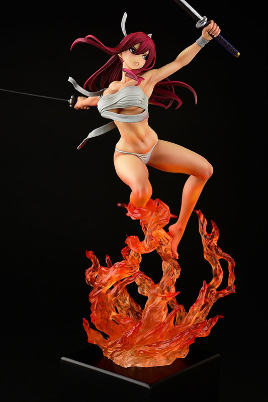 Fairy Tail - Erza Scarlet - 1/6 - Samurai Light Flame Manjo ver. Rouge (Orca Toys)