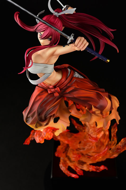 Fairy Tail — Erza Scarlet — 16 — Samurai Light Flame Manjo ver. Rouge (Orca Toys) (2)