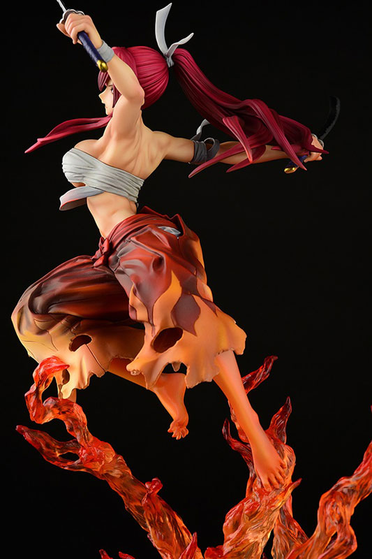 Fairy Tail - Erza Scarlet - 1/6 - Samurai Light Flame Manjo ver. Rouge (Orca Toys)