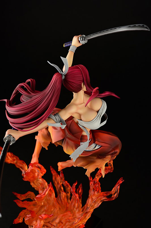 Fairy Tail - Erza Scarlet - 1/6 - Samurai Light Flame Manjo ver. Rouge (Orca Toys)