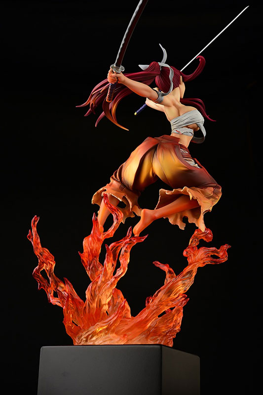 Fairy Tail - Erza Scarlet - 1/6 - Samurai Light Flame Manjo ver. Rouge (Orca Toys)