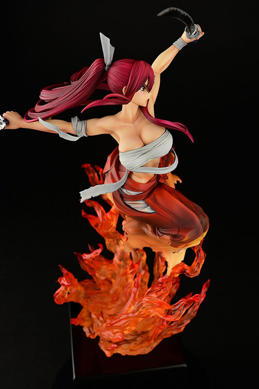 Fairy Tail - Erza Scarlet - 1/6 - Samurai Light Flame Manjo ver. Rouge (Orca Toys)