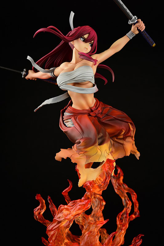 Fairy Tail - Erza Scarlet - 1/6 - Samurai Light Flame Manjo ver. Rouge (Orca Toys)