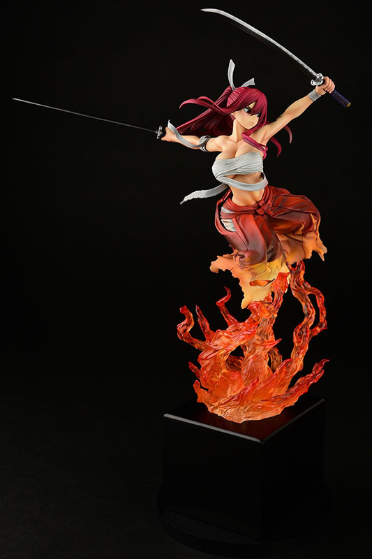 Fairy Tail - Erza Scarlet - 1/6 - Samurai Light Flame Manjo ver. Rouge (Orca Toys)