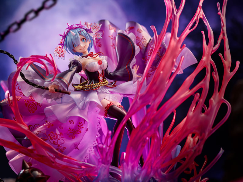 Re:Zero kara Hajimeru Isekai Seikatsu - Demon Rem - Shibuya Scramble Figure - 1/7 - Crystal Dress Ver.