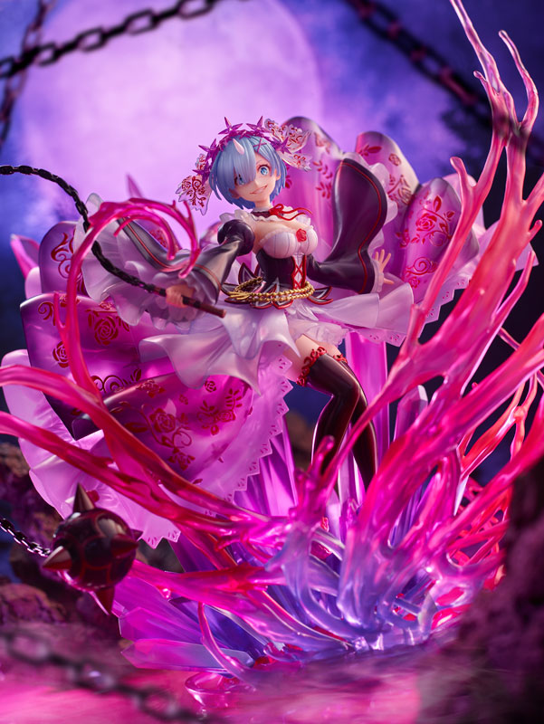 Re:Zero kara Hajimeru Isekai Seikatsu - Demon Rem - Shibuya Scramble Figure - 1/7 - Crystal Dress Ver.