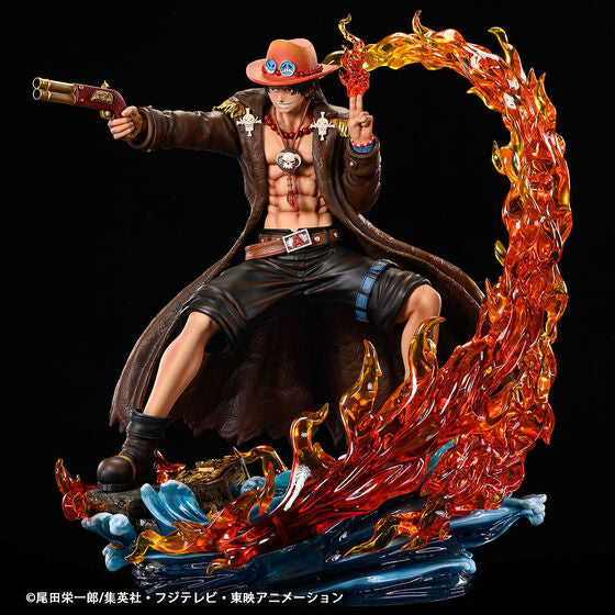 One Piece - Portgas D. Ace - One Piece Log Collection Statue - 1/4 (Plex, Unique Art Studio)