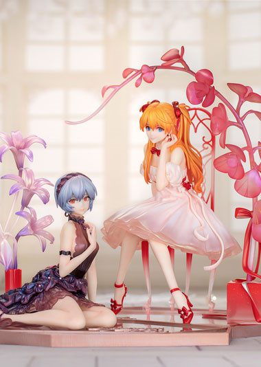 Evangelion - Ayanami Rei & Souryuu Asuka Langley - 1/7 - Whisper of Flower Ver. (Myethos)