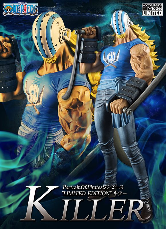 One Piece - Killer - Excellent Model - Portrait Of Pirates Limited Edition - 1/8