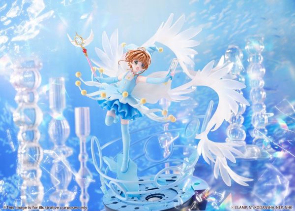 Card Captor Sakura: Clear Card-hen - Kinomoto Sakura - Shibuya Scramble Figure - 1/7 - Battle Costume Water Ver. (eStream)