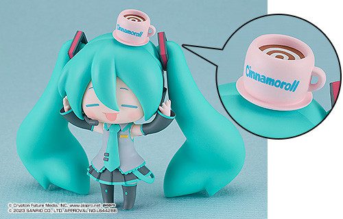 Cinnamoroll - Vocaloid - Hatsune Miku - Hatsune Miku x Cinnamoroll - Nendoroid #2306 - Cinnamoroll Collaboration Ver.