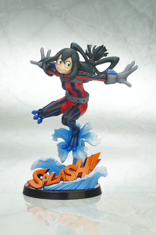 thumbnail image 2 of Bellfine My Hero Academia 1/8 Scale PVC Figure – Tsuyu Asui (Frog) – Made In Japan 2 of 5
