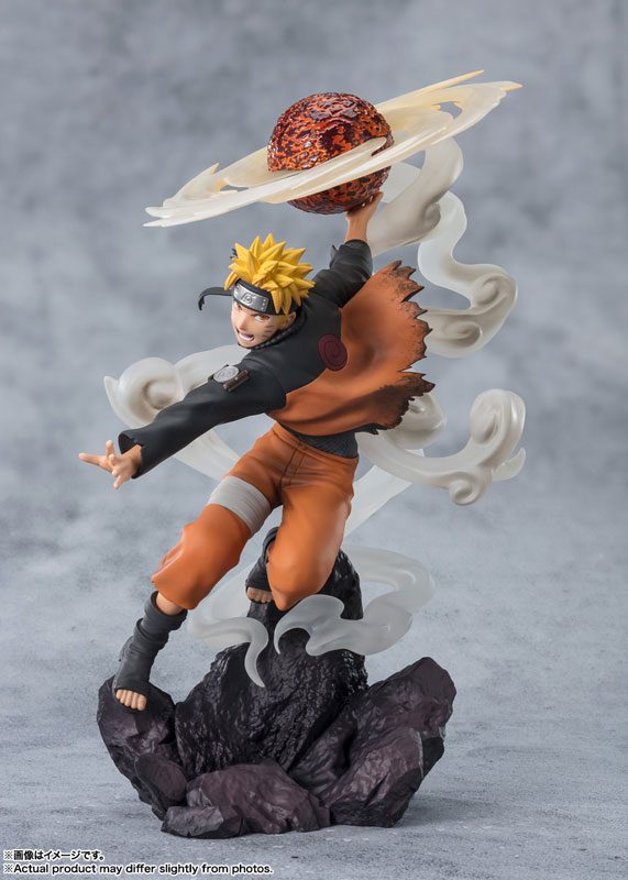 Naruto Shippuuden - Uzumaki Naruto - Chou Gekisen -Extra Battle- - Figuarts ZERO - -Sage Art Lava Release Rasenshuriken- (Bandai Spirits)