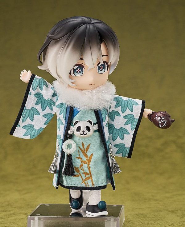 Original - Nendoroid Doll - Nendoroid Doll Chinese Style - Panda Mahjong: Laurier