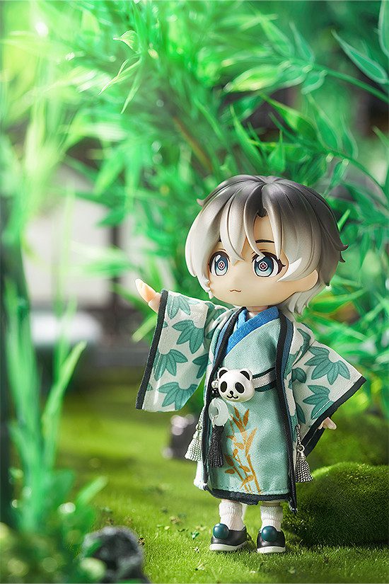 Original - Nendoroid Doll - Nendoroid Doll Chinese Style - Panda Mahjong: Laurier