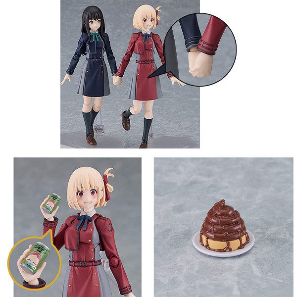 Lycoris Recoil - Figma Chisato Nishikigi ＆ Takina Inoue Set (Figma #615 + Figma #616)