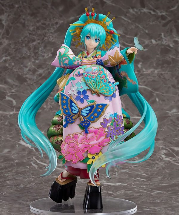 Vocaloid - Hatsune Miku - 1/7 - Chokabuki Kuruwa Kotoba Awase Kagami Ver.