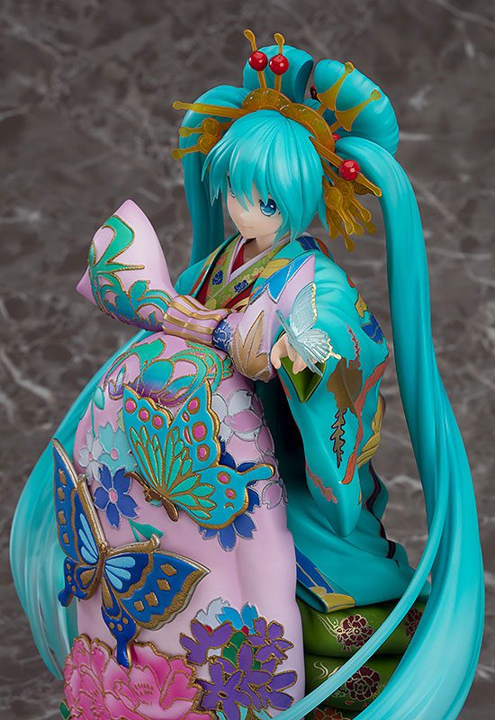 Vocaloid - Hatsune Miku - 1/7 - Chokabuki Kuruwa Kotoba Awase Kagami Ver.