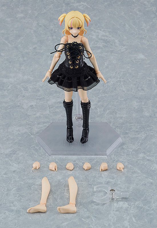 Original - Figma (#581b) - figma Styles - Yuki - Black Corset Dress Outfit