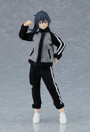 Original - Figma #601 - figma Styles - Makoto - with Tracksuit + Tracksuit Skirt Outfit