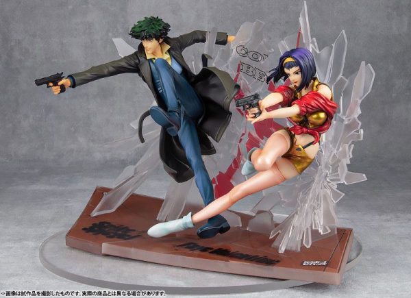 Cowboy Bebop - Faye Valentine - Spike Spiegel - 1/8 - 1st GIG set (MegaHouse)