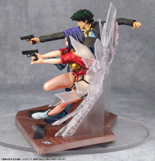 Cowboy Bebop - Faye Valentine - Spike Spiegel - 1/8 - 1st GIG set (MegaHouse)