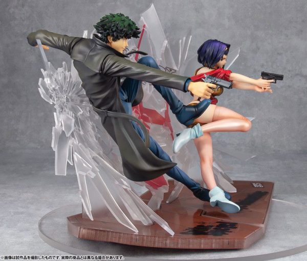 Cowboy Bebop - Faye Valentine - Spike Spiegel - 1/8 - 1st GIG set (MegaHouse)